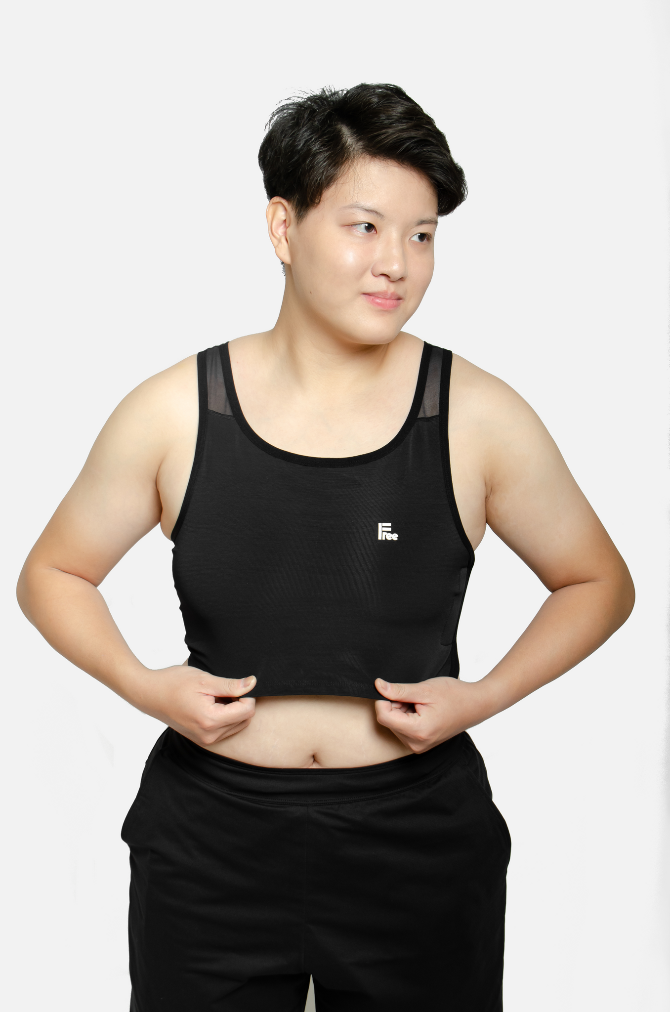 FREE - Plus Size - Pullover Short Cut